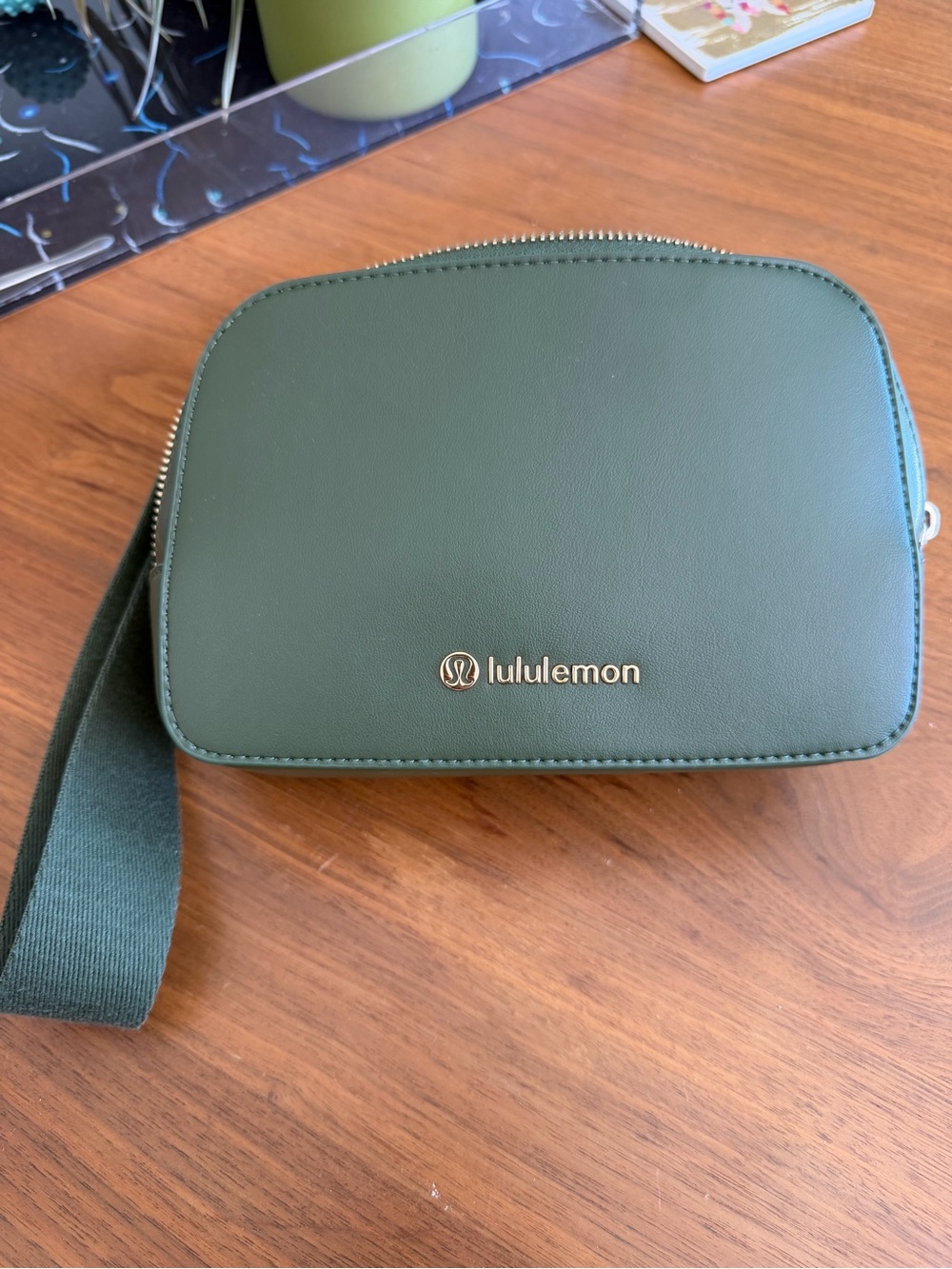 lululemon athletica Forest Green Crossbody Belt Bag
